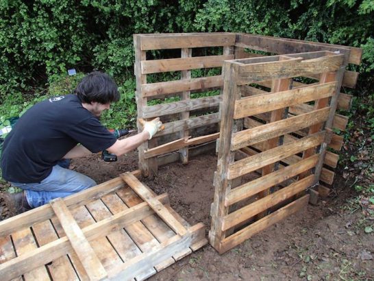 Comment fabriquer un bac à compost en palettes ?