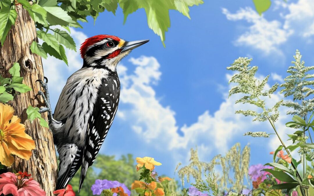 Découvrez ce que signifie la présence d&rsquo;un pivert dans votre jardin et protégez vos arbres sans cruauté