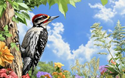 Découvrez ce que signifie la présence d&rsquo;un pivert dans votre jardin et protégez vos arbres sans cruauté