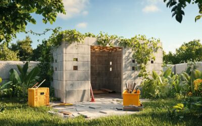 Comment construire un abri de jardin en parpaing : guide complet des étapes et du budget à prévoir